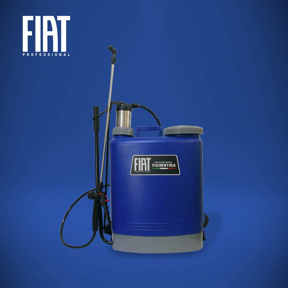 PULVERIZADOR MANUAL FIAT FIORENTINA/ TANQUE 20 L/ 43 PSI / PISTÃO AÇO INOX