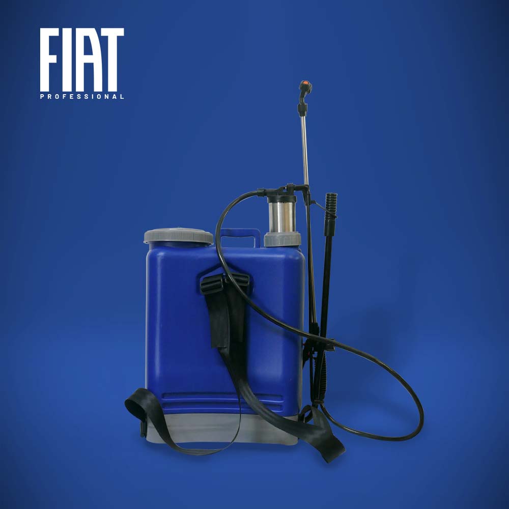 PULVERIZADOR MANUAL FIAT FIORENTINA/ TANQUE 20 L/ 43 PSI / PISTÃO AÇO INOX